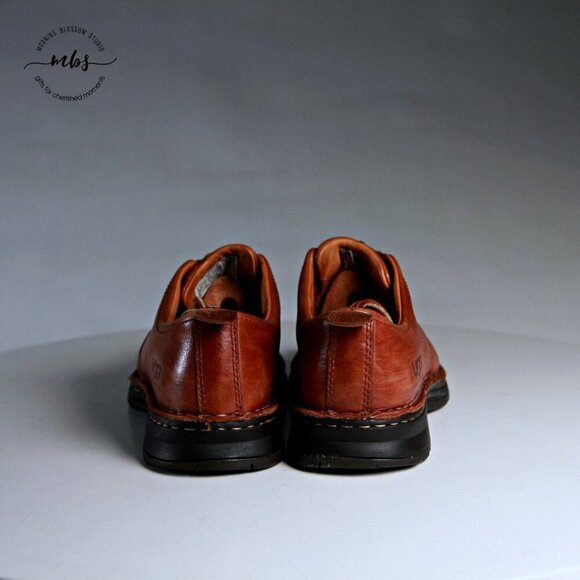 UGG 5527 Split Toe Leather Oxford Dress Shoes‎ Brown Men 8 main image 9